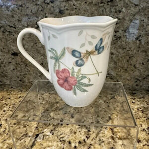 Lenox Butterfly Meadow Dragon Fly Mug NWT